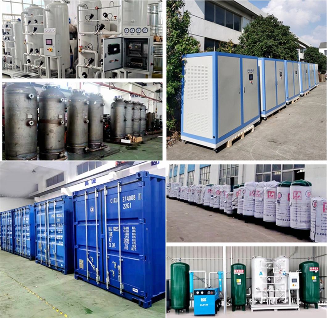 ISO CE Certified Pressure Swing Adsorption Psa Oxygen Generation Plant with Mobile Container