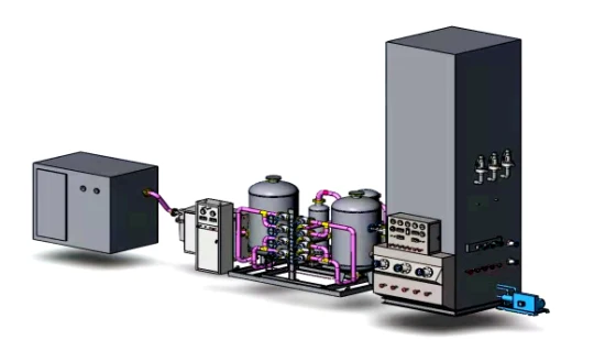 Sistema automatico di ossigeno liquido 24 ore su 24 per apparecchiature criogeniche mediche aeree