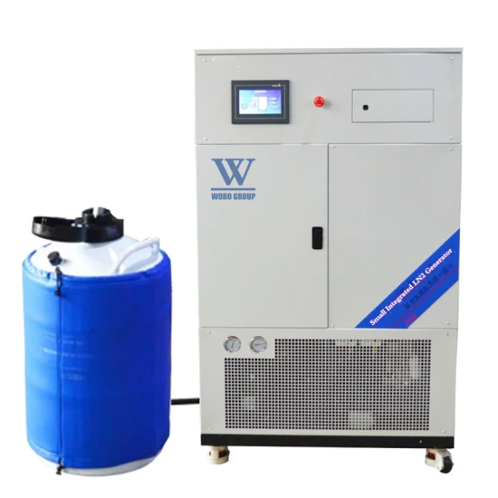 Separazione dell'aria PSA, piccolo sistema industriale di macchine ad azoto liquido, impianto Ln2, generatore di condensatori di azoto liquido, sconto del 50%