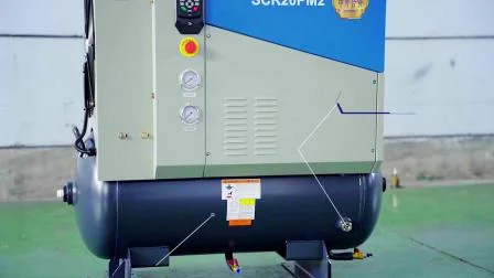 (SCR10pm2) Compressore d'aria a vite a magnete permanente con tecnologia giapponese, risparmio energetico, alta efficienza, Ariend